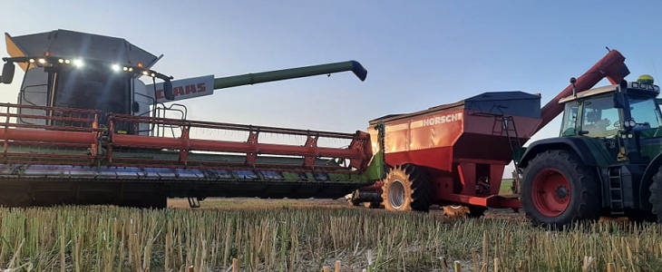 GR Mojzesowicz Claas Lexion 780 Fendt Horsch ŚTEYR Technology Tour 2022