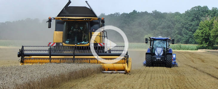 New Holland CH pokazy zniwa 2021 film BURY Maszyny Rolnicze   zmiany w bronach talerzowych KBT i KBT PLUS