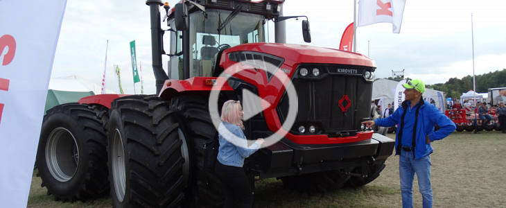 Agro Show 2021 film2 CLAAS XERION 5000 TRAC TS na Agro Show 2021