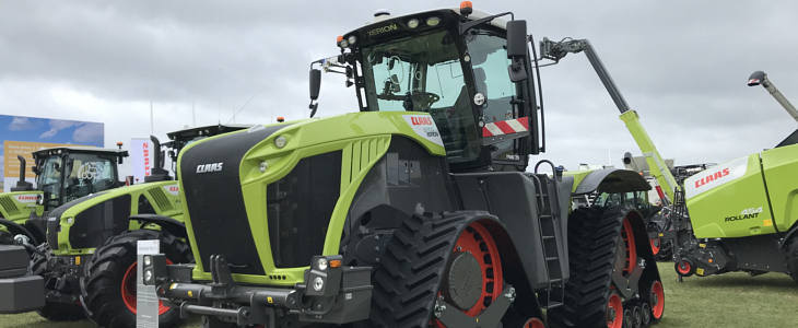 CLAAS XERION 5000 TRAC TS CLAAS XERION 5000 Trac TS   pierwszy raz na polskich polach (VIDEO)