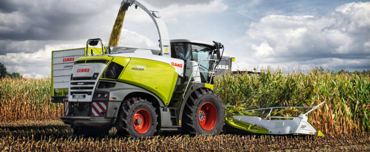 Claas Jaguar 990 nowe opcje UWAGA ROLNICY! Nasiliły się kradzieże ciągników!