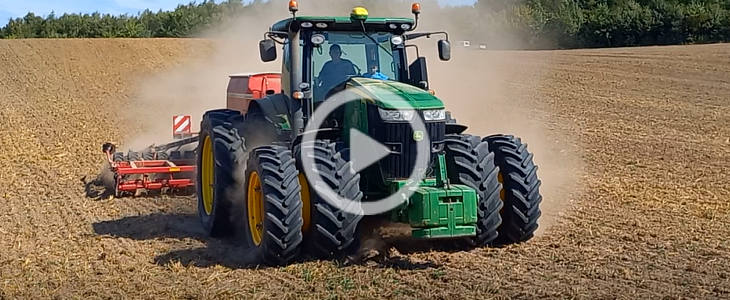 John Deere 9510R 8370R 7230R Horsch Pronto 2021 film HORSCH show Schwandorf 2021   pokaz nowości   VIDEO