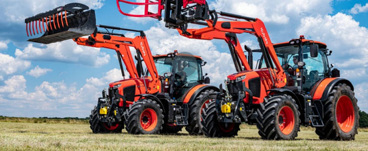 Kubota MX ladowacz Ładowacze MX Serii T400   najnowsza wersja gamy Technic