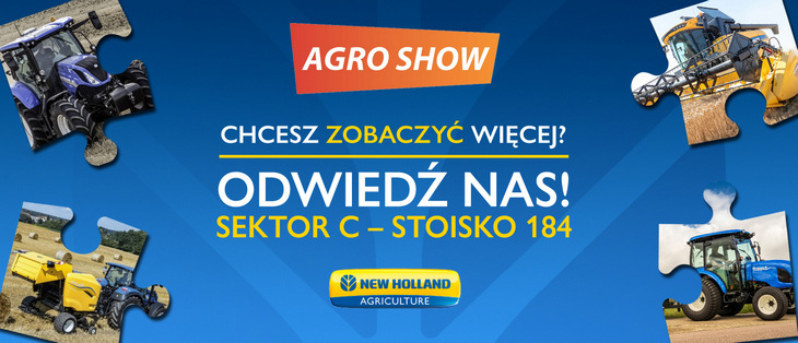 New Holland premiery agroshow 2021 Nowości marki New Holland na AGRO SHOW 2021