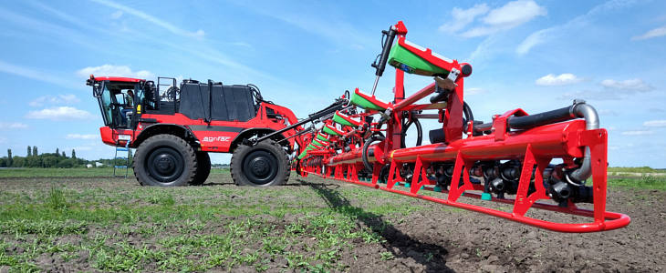 Agrifac WEED IT Agrifac Condor VertiPlus   dla oprysku szparagów