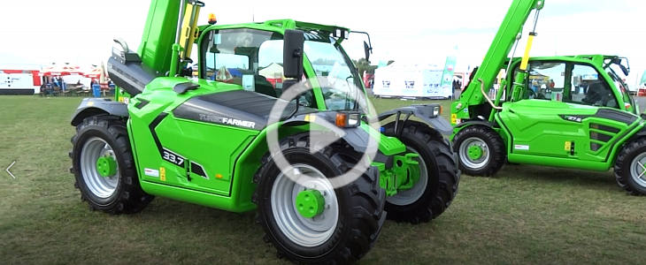 Agro Show Merlo 2021 film Podnośnik teleskopowy Merlo 40.7 Hybrid ze złotym medalem na Agritechnica 2013