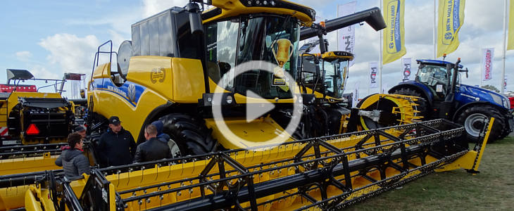 Agro Show New Holland 2021 film CLAAS XERION 5000 TRAC TS na Agro Show 2021