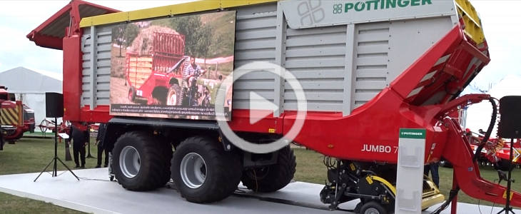 Agro Show pottinger jumbo 2021 film Pierwsza w Polsce przyczepa Pöttinger Jumbo z systemem hamowania EBS