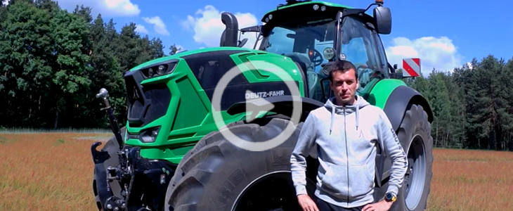 Deutz Fahr pole zadanie linia 2021 film Nowa przekładnia TTV w ciągnikach DEUTZ FAHR serii 7   prezentacja   VIDEO