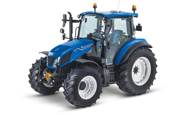 New Holland T5 110 Utility StageV New Holland  T5 Utility i Electro Command z dodatkową dawką mocy i normą Stage V