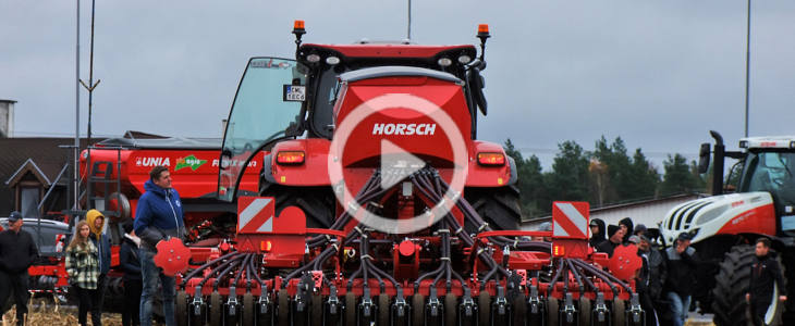 Horsch Unia Case Steyr ZipAgro 2021 film HORSCH show Schwandorf 2021   pokaz nowości   VIDEO