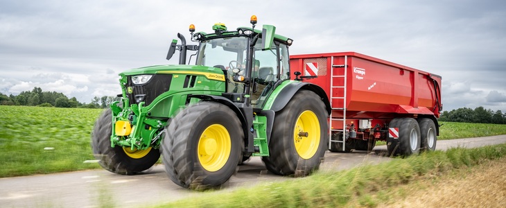 John Deere 6R 2022 1 Nowa seria John Deere 6R   więcej technologii, więcej możliwości