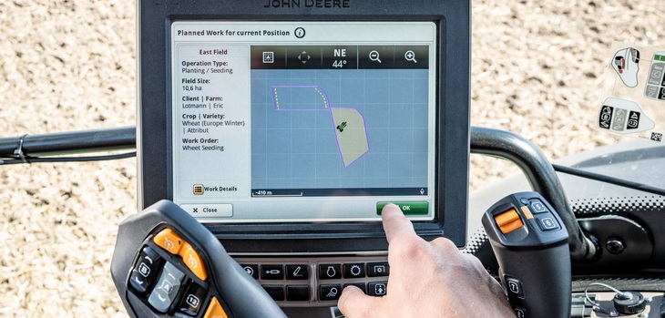 John Deere 6R AutoSetup 2022 Nowa seria John Deere 6R   więcej technologii, więcej możliwości