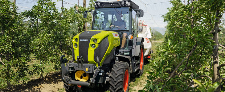 Claas Nexos CLAAS prezentuje trzy nowe serie ciągników kompaktowych: ELIOS 200, ELIOS 300 i AXOS 200