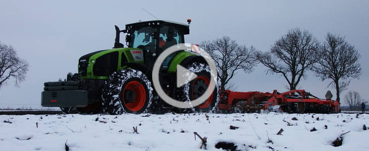 Claas Axion Vaderstad TopDawn 2022 film Agro Tech Minikowo 2009   foto