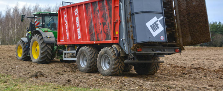 Metal Fach lionPower przyczepa rozrzutnik Nowości Metal Fach na Agro Show 2016