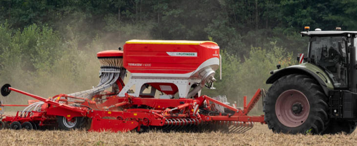 Pottinger Terrasem siew w mulcz KUHN świętuje 30 lecie siewnika pneumatycznego VENTA