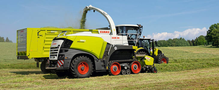 Claas Jaguar TerraTrac 100 1 Nowa generacja zasobników czołowych HORSCH Partner