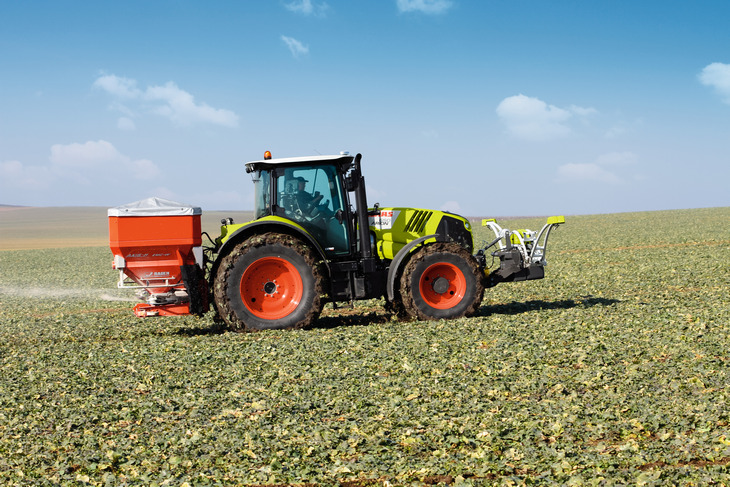 Claas crop sensor 003 Jak obniżać koszty wykorzystania nawozów azotowych?