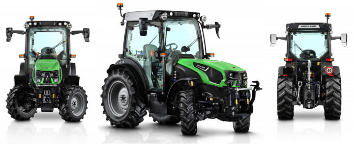 DEUTZ FAHR 5105DF 1 CLAAS prezentuje trzy nowe serie ciągników kompaktowych: ELIOS 200, ELIOS 300 i AXOS 200