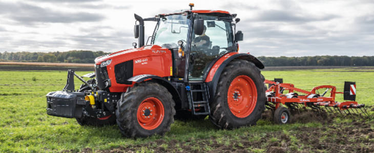 Kubota M6001 Utylity Pöttinger TERRASEM z nowym sterowaniem Profiline