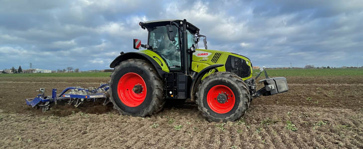 Claas Axion CEMATIC 20 lat ciągników CLAAS z Le Mans
