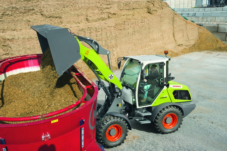 Claas Torion kompakt Większa moc i nowy model wśród małych ładowarek kołowych CLAAS TORION