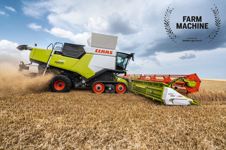 Claas Trion Farm Machine 2022 4 CLAAS TRION nagrodzony tytułem FARM MACHINE 2022