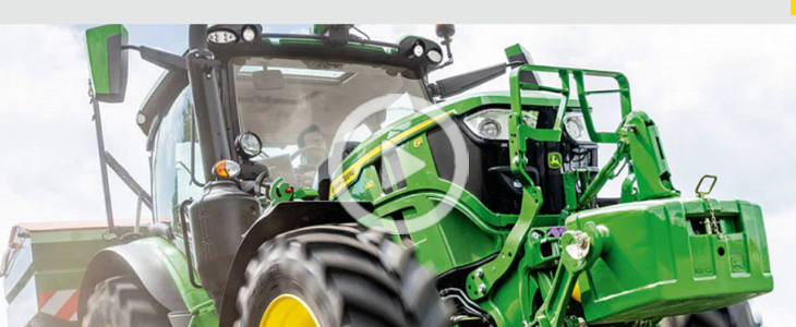 John Deere 6R pod maska 2022 film Zestaw uprawowo siewny SPT ? nowość firmy AGRO TOM