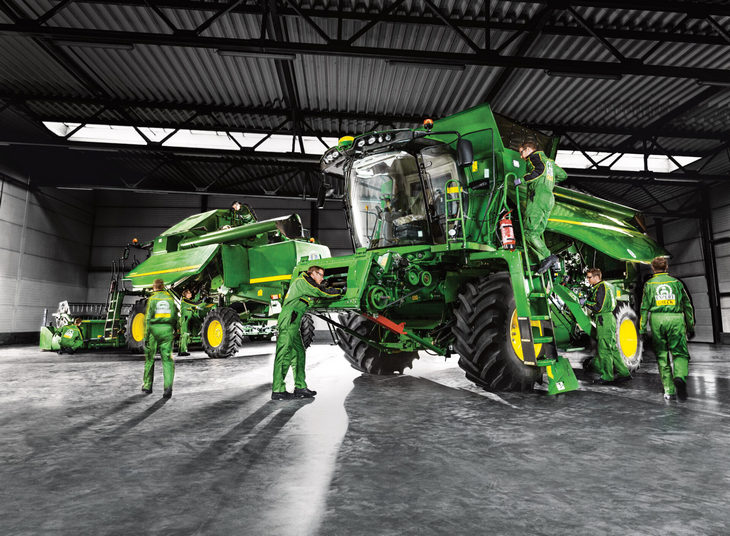 John Deere ExpertCheck kombajny John Deere wydłuża żywotność swoich maszyn. Expert Check w wersji 7+