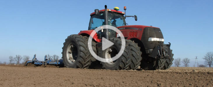 Case IH Magnum uprawa Polanowice 2022 film Case IH Magnum MX 200 w uprawie   VIDEO