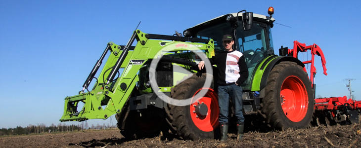 Claas Arion 420 opinia 2022 film Żniwa 2019 – kultowy Claas Dominator 150 w rzepaku – VIDEO