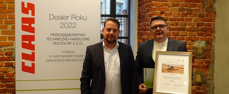 Claas Polska Dealer Roku 2022 Rolex Massey Ferguson 5610   biegun południowy zdobyty