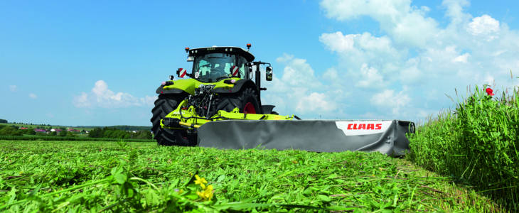 Claas kosiarka disco Nowe kosiarki wielkopowierzchniowe CLAAS DISCO 9700 w pięciu różnych wersjach
