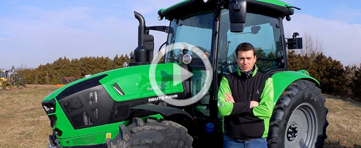 Deutz Fahr seria 5 2022 film Nowe modele ciągników DEUTZ FAHR serii 5   prezentacja