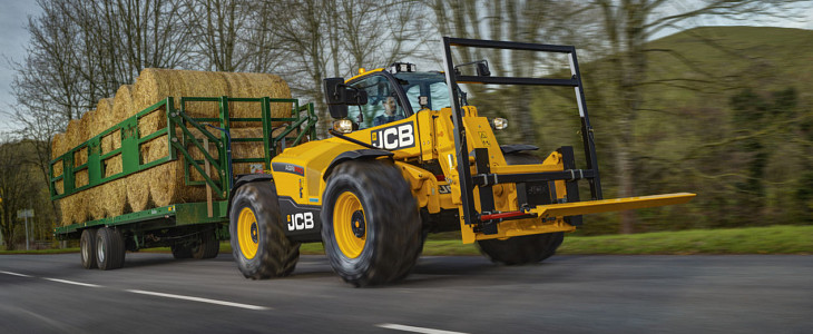 JCB 542 70 AGRI PRO New Holland wchodzi w maszyny siewne, uprawowe i zielonkowe