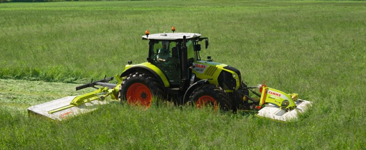 Krowie na zdrowie pierwszy pokos traw Claas Czym są przesiewacze