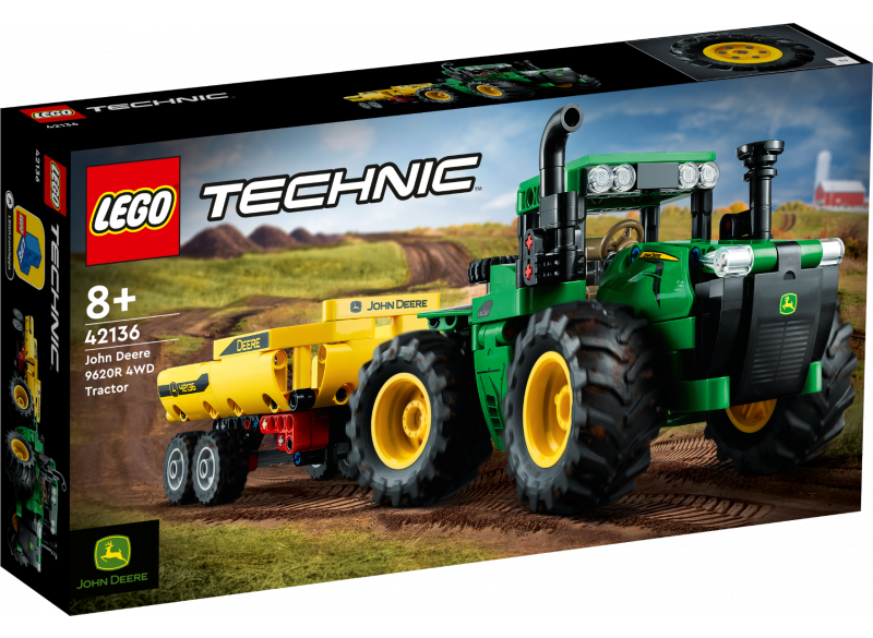 fot2 lego technic traktor john deere 9620r 4wd Szukasz prezentu na Dzień Dziecka? John Deere 9R w kolekcji Lego Technic