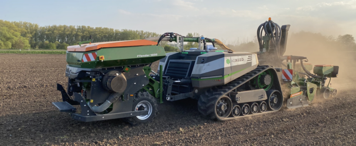 Claas autonomiczny 1 CLAAS zacieśnia współpracę z AgXeed w zakresie ciągników autonomicznych