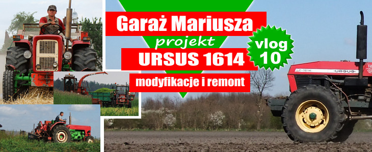 Garaz Mariusza Ursus 1614 vlog 10 Garaż Mariusza: URSUS 1614   podnośnik, dźwignia czujnika impulsów (WAŻNE!) ? VLOG 13