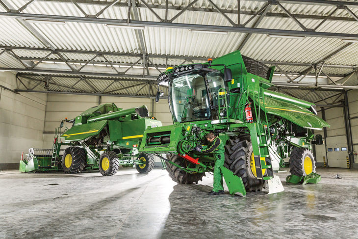 John Deere przegląd kombajnu 2022 Przegląd kombajnu last minute