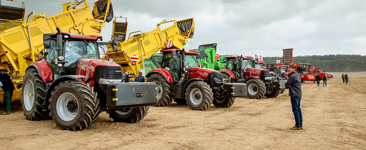 Case PotatoEurope 2022 Case IH Optum CVX uhonorowany tytułem „Machine of the Year 2016”