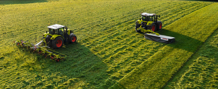 Claas zbiory traw Wpływ czystej paszy na produkcję 1 mln litrów mleka