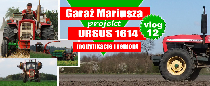Garaz Mariusza Ursus 1614 vlog 12 Bioelektrownie zasilane słomą szansą na dodatkowy dochód dla gospodarstw rolnych