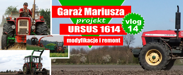Garaz Mariusza Ursus 1614 vlog 14 Garaż Mariusza: URSUS 1614   podnośnik, dźwignia czujnika impulsów (WAŻNE!) ? VLOG 13