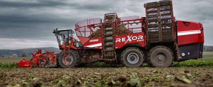 Grimme Rexor 2022 ROPA Euro Maus   załadunek buraków cukrowych (VIDEO)