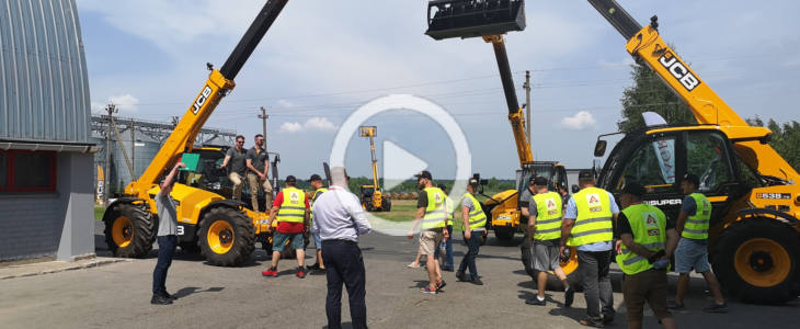 JCB Rolnicze Premiery Litwa 2022 film 1 JCB Dealer Tour 2022 w firmie Agrolmet   VIDEO