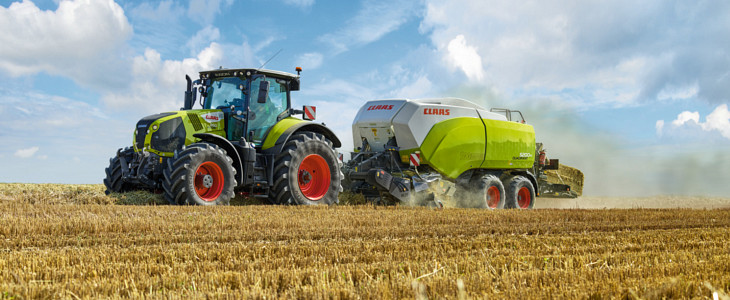 CLAAS QUADRANT EVOLUTION edycja 2023 Najszersza kosiarka doczepiana bez wysięgników teleskopowych: CLAAS DISCO 1010 ze składaniem wektorowym