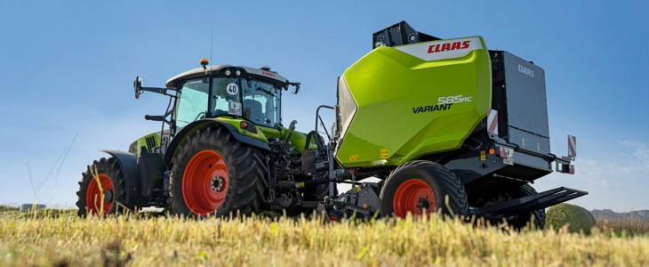 CLAAS VARIANT 500 edycja 2023 Wyższy poziom automatyzacji i nowe funkcje przyrządów żniwnych CLAAS