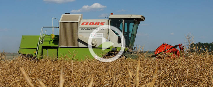 Claas Dominator 130 2022 film Ważenie na polu – wagi najazdowe (VIDEO)